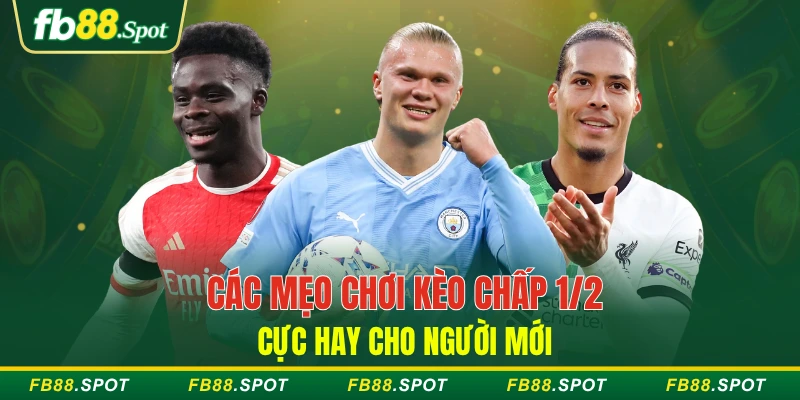 Các mẹo chơi kèo chấp 1/2 cực hay cho người mới